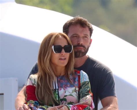 Bennifer Are Back! JLo Yachts with Ben Affleck in Prada Black 